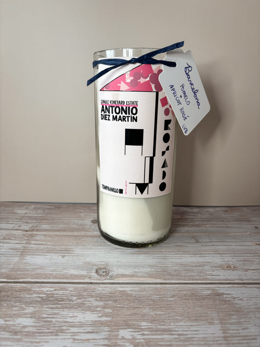 Barcelona -- Pomelo + Apricot Rosé Soy Candle
