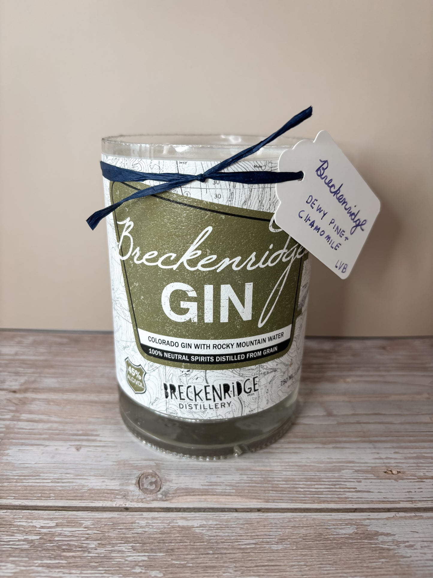 Breckenridge --  Dewy Pine + Chamomile Double Wick Candle