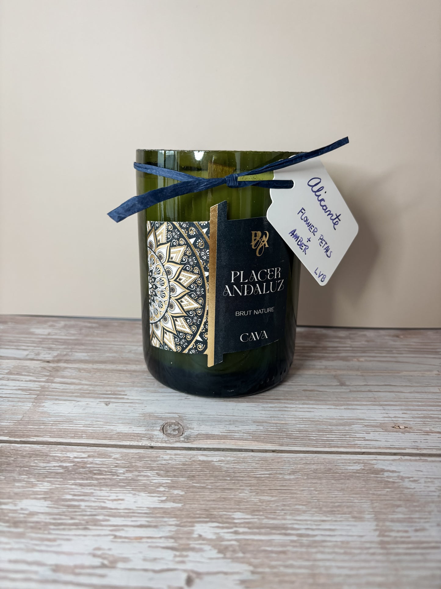 Alicante -- Flower Petals + Amber Soy Woodwick Candles