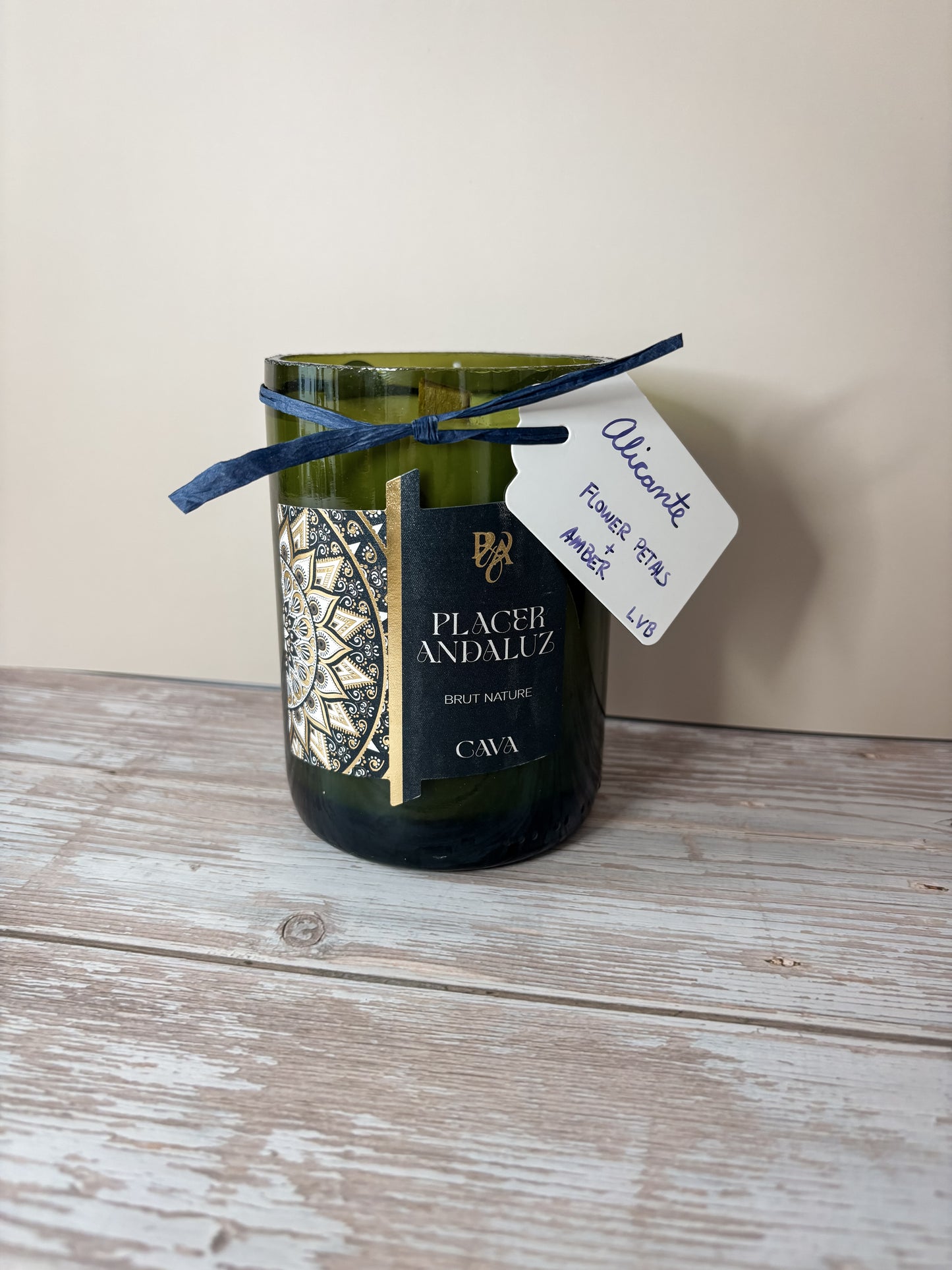 Alicante -- Flower Petals + Amber Soy Woodwick Candles