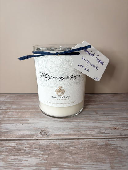 Saint Tropez -- Wildflowers + Sea Air Soy Candle