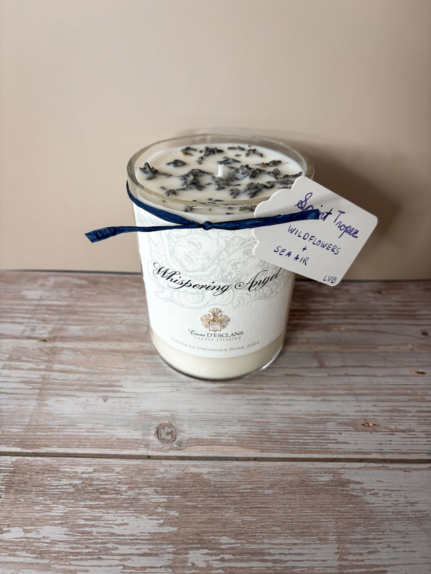 Saint Tropez -- Wildflowers + Sea Air Soy Candle