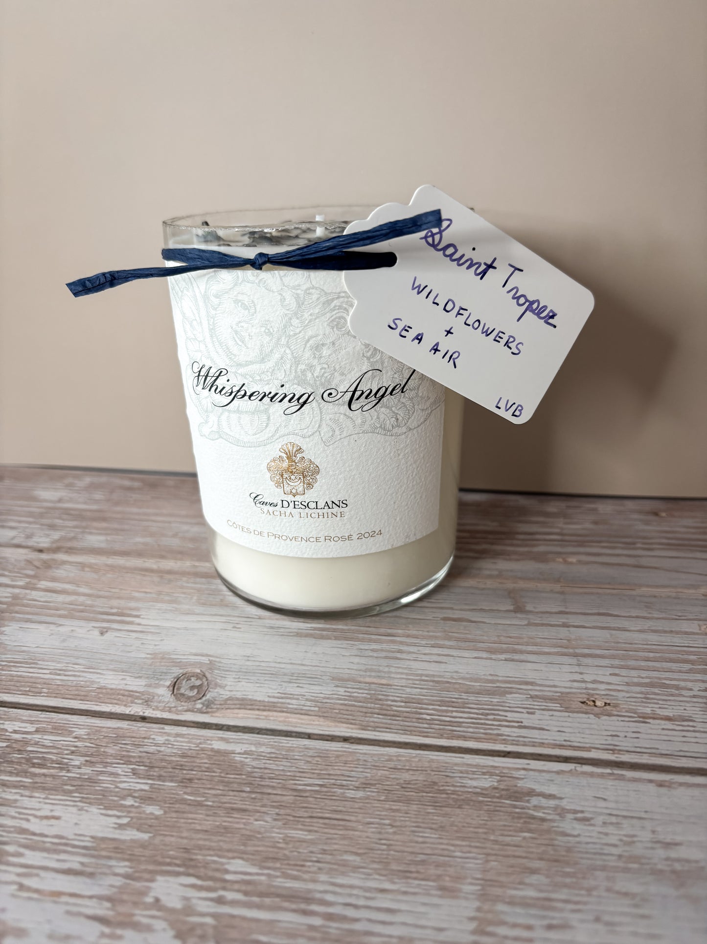Saint Tropez -- Wildflowers + Sea Air Soy Candle