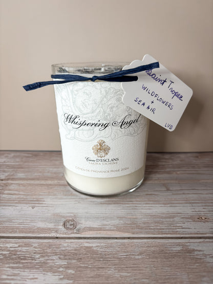 Saint Tropez -- Wildflowers + Sea Air Soy Candle