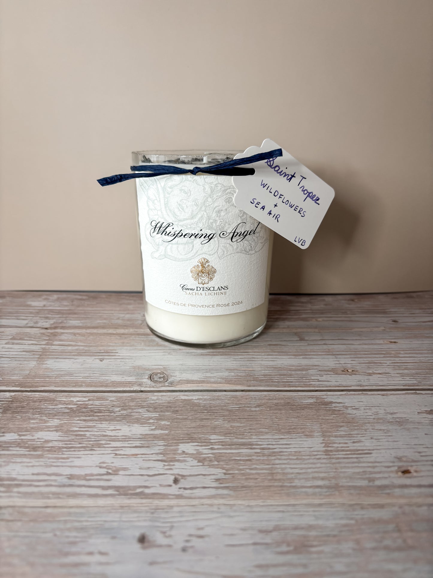 Saint Tropez -- Wildflowers + Sea Air Soy Candle