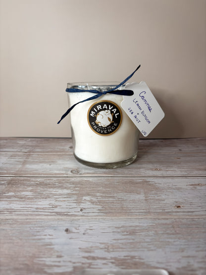 Cannes -- Lemon Blossom + Sea Mist Double Wick Candle