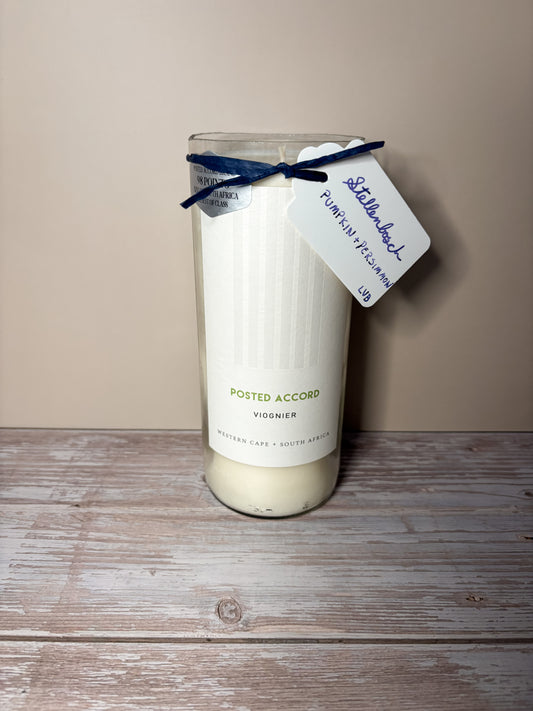 Stellenbosch -- Pumpkin + Persimmon Soy Candle