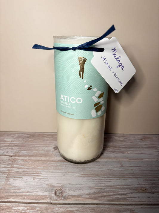 Malaga -- Jasmine + Blossoms Soy Candle
