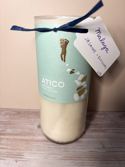 Malaga -- Jasmine + Blossoms Soy Candle