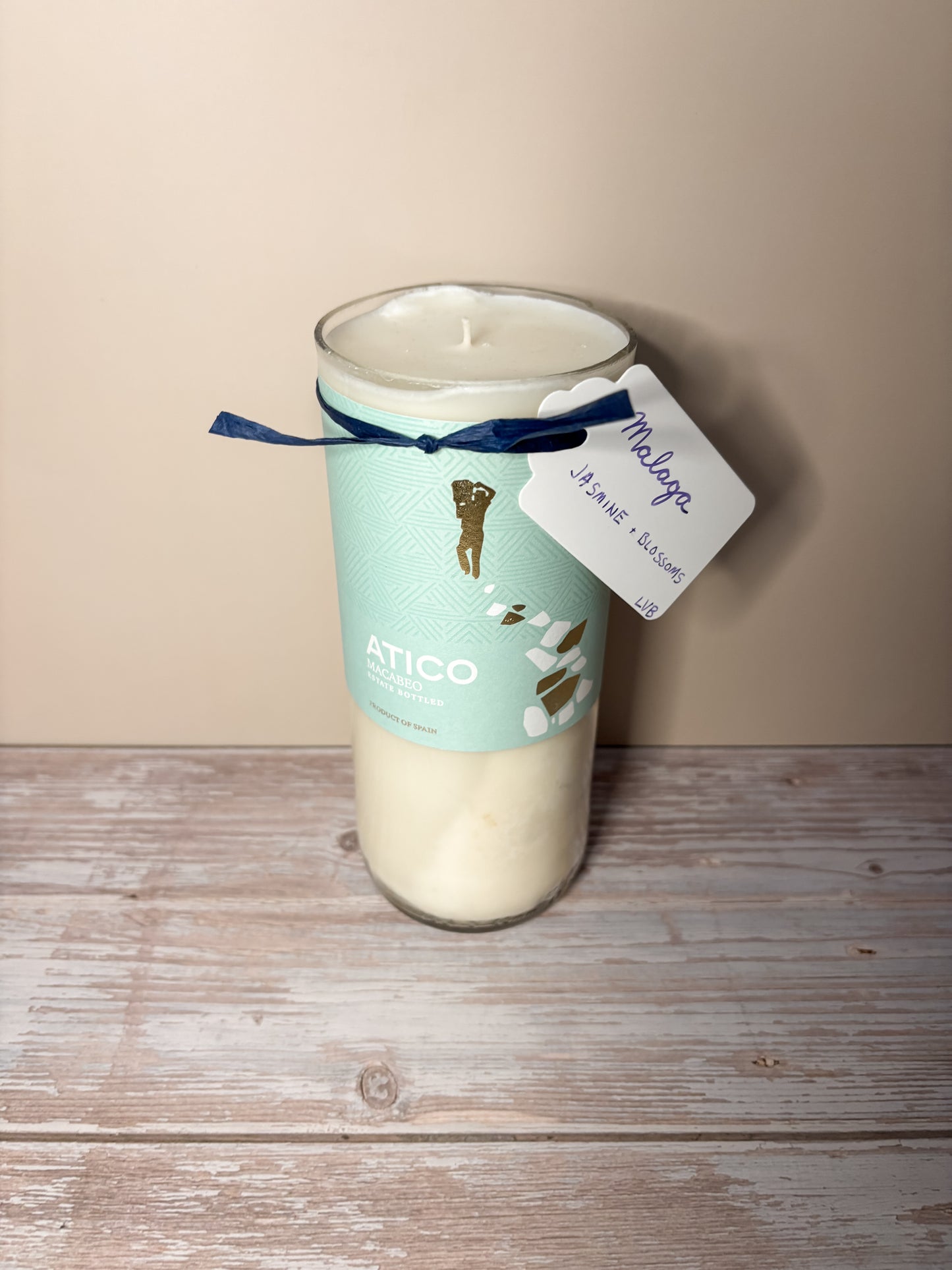 Malaga -- Jasmine + Blossoms Soy Candle