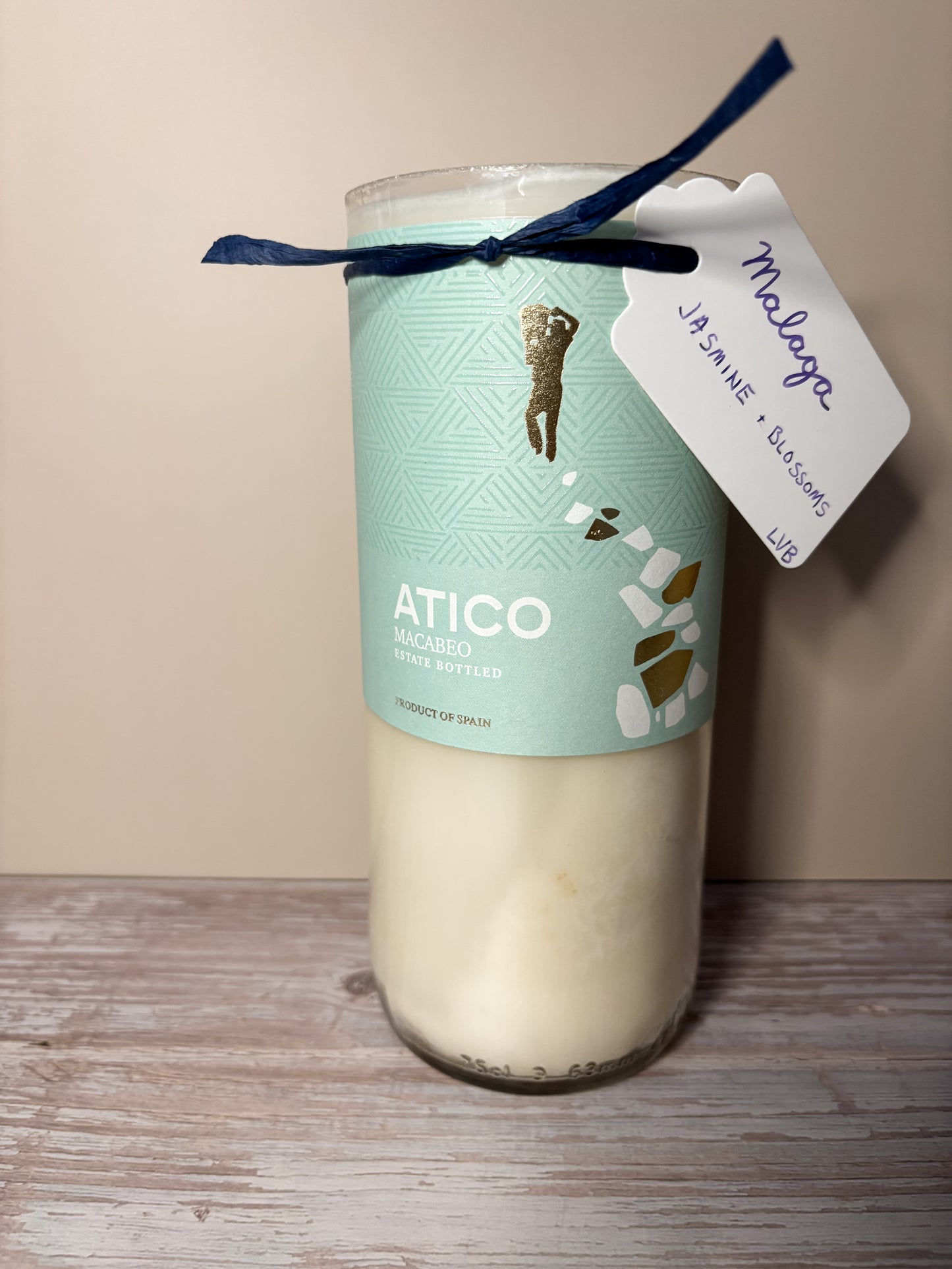Malaga -- Jasmine + Blossoms Soy Candle