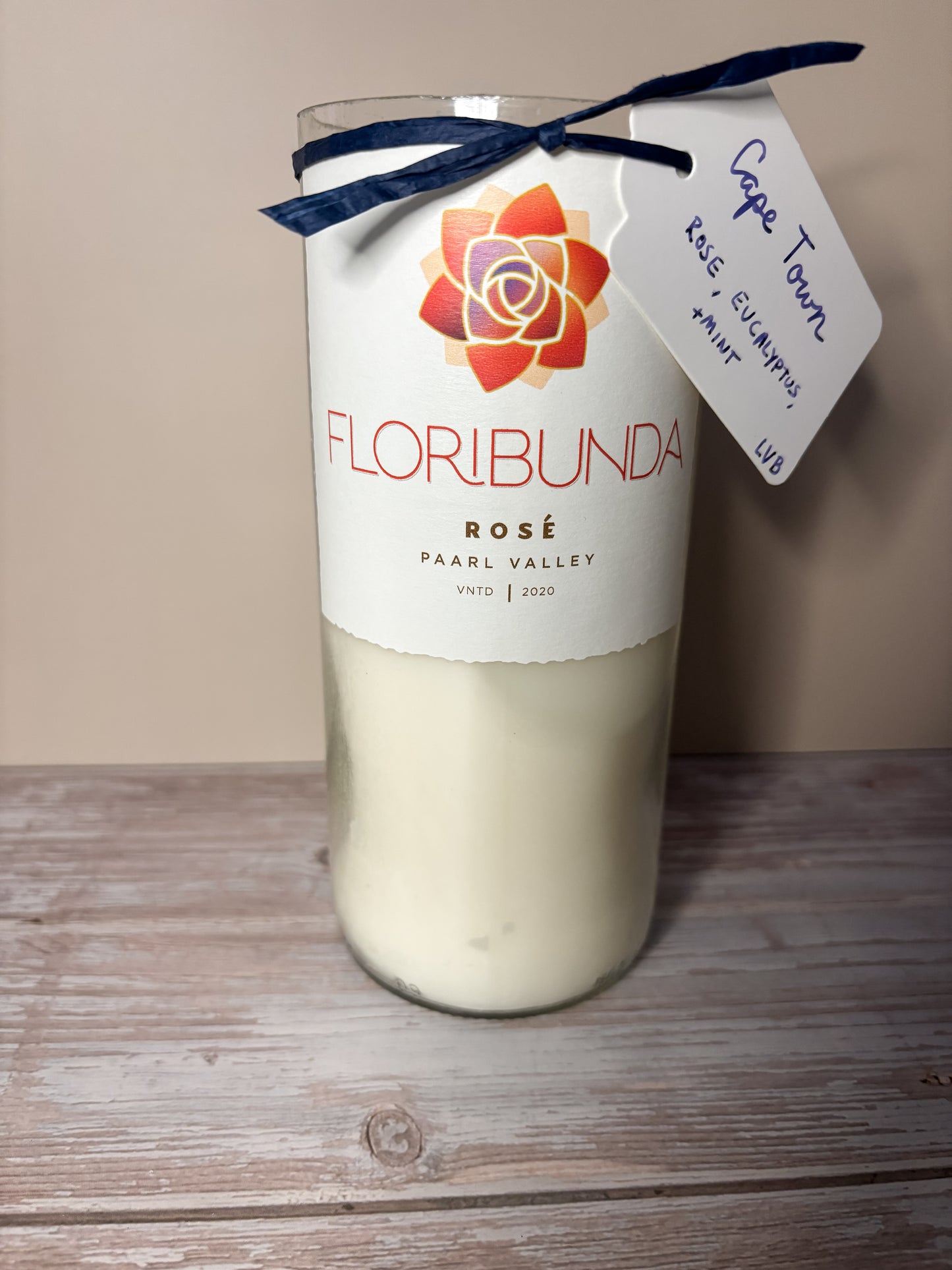 Cape Town -- Rose, Eucalyptus + Mint Soy Candle