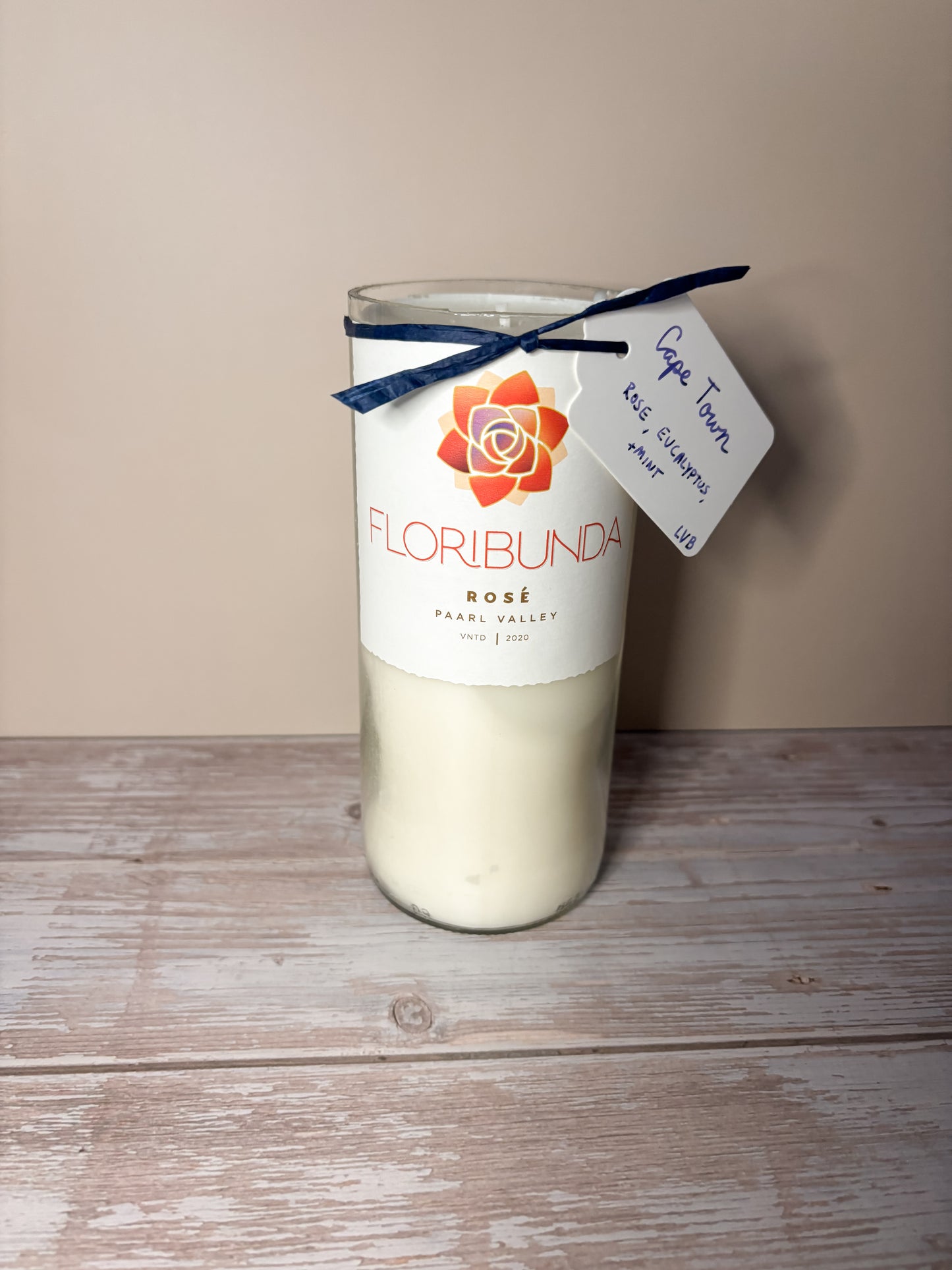 Cape Town -- Rose, Eucalyptus + Mint Soy Candle