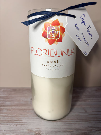 Cape Town -- Rose, Eucalyptus + Mint Soy Candle