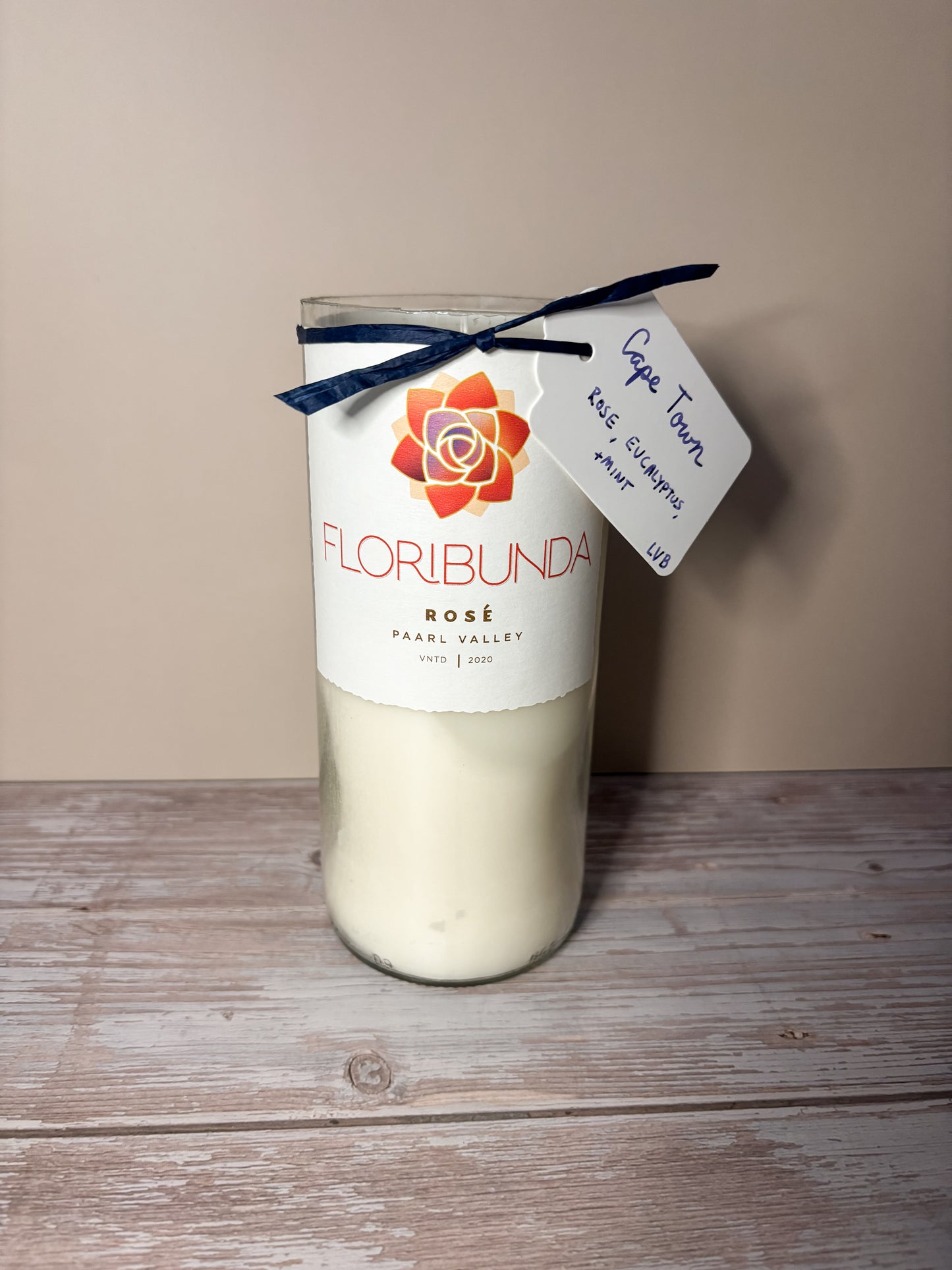 Cape Town -- Rose, Eucalyptus + Mint Soy Candle