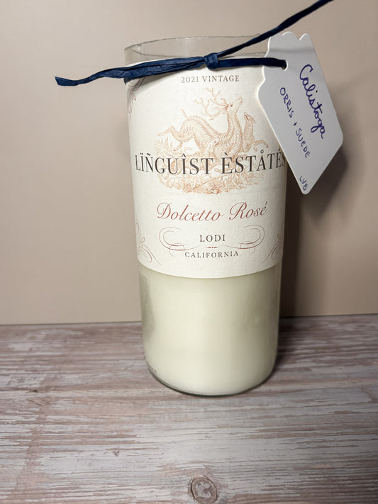 Calistoga --  Orris + Suede Soy Candle