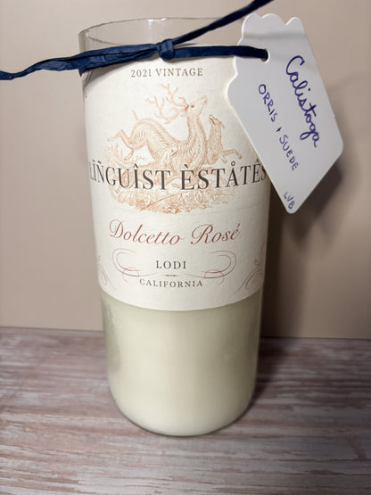 Calistoga --  Orris + Suede Soy Candle