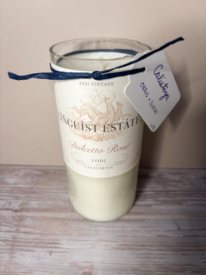 Calistoga --  Orris + Suede Soy Candle