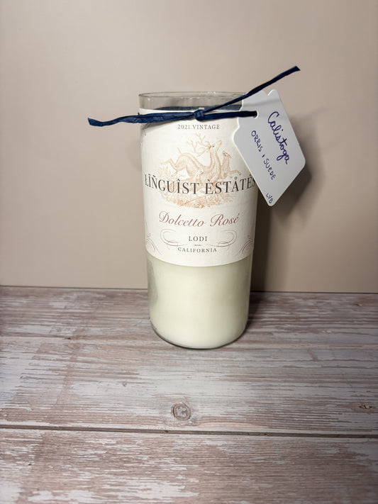 Calistoga --  Orris + Suede Soy Candle