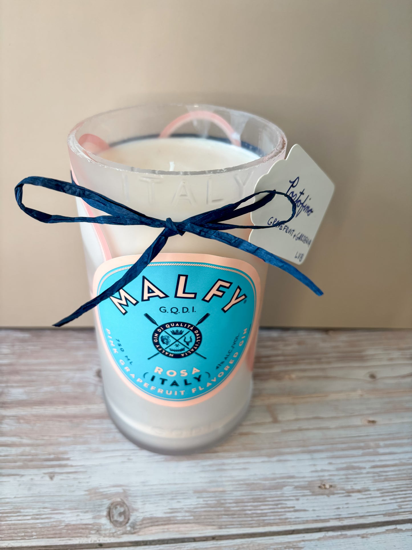 Portofino -- Grapefruit + Gardenia Double Wick Soy Candle