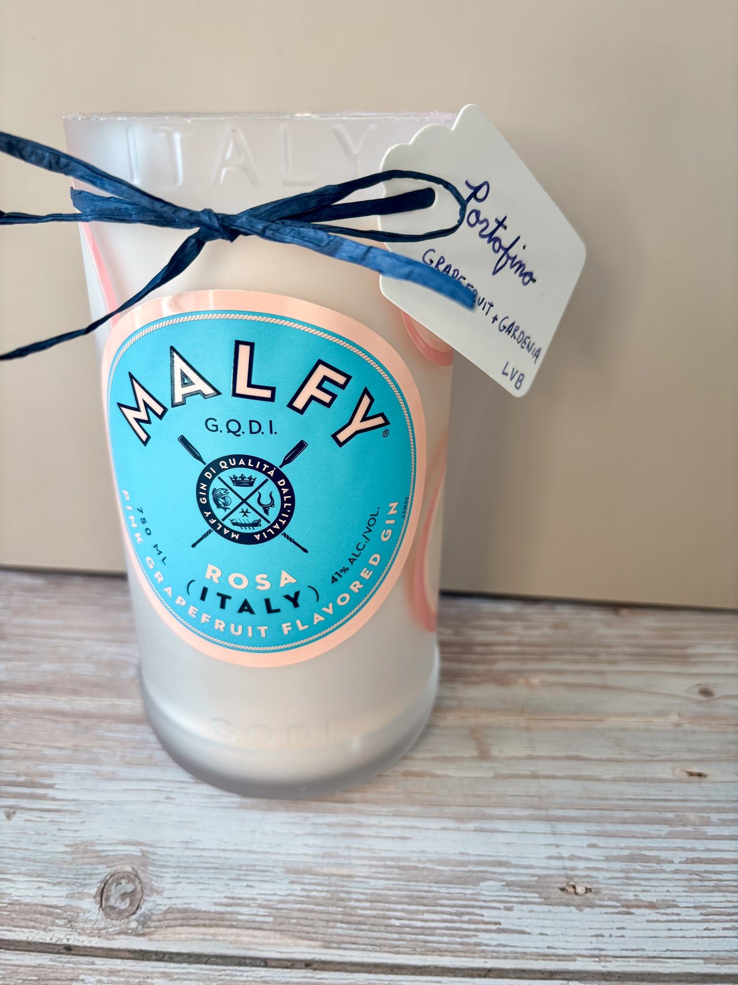 Portofino -- Grapefruit + Gardenia Double Wick Soy Candle