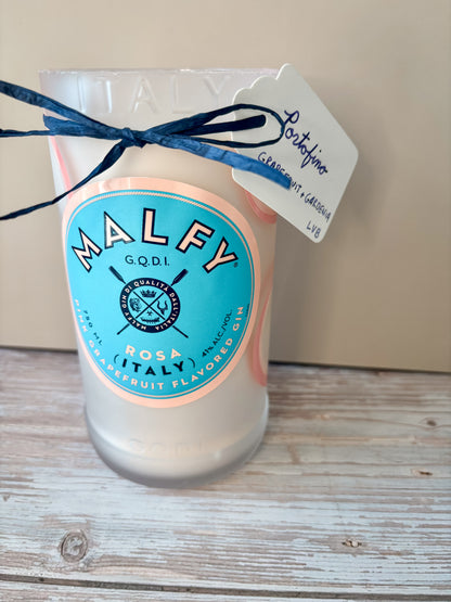 Portofino -- Grapefruit + Gardenia Double Wick Soy Candle