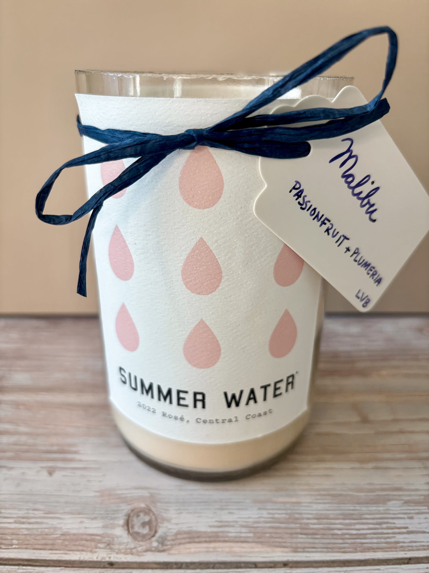 Malibu -- Passionfruit + Plumeria Soy Candle