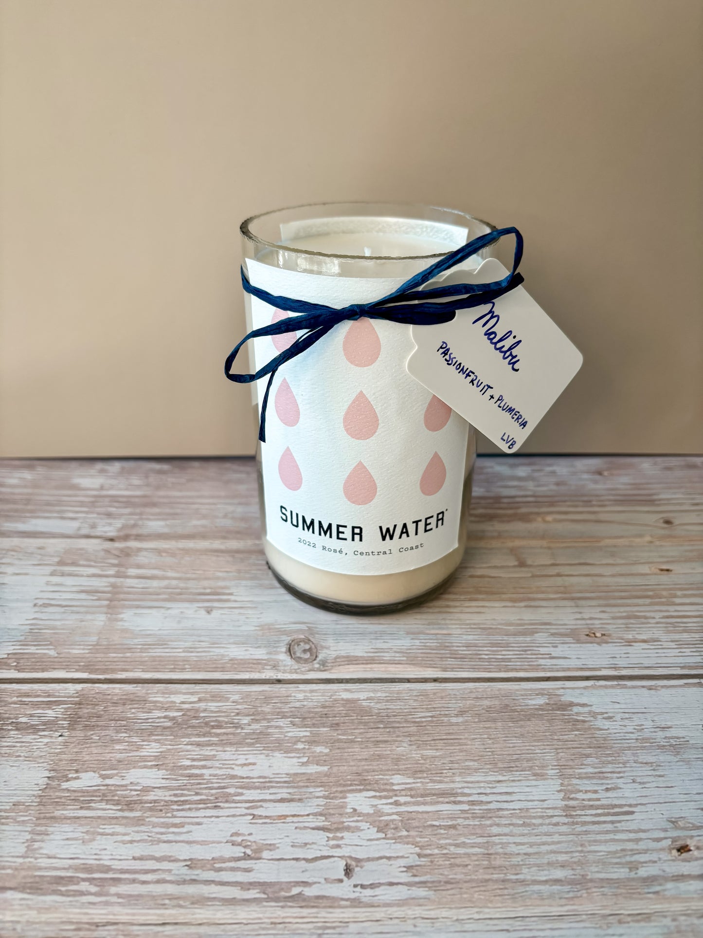 Malibu -- Passionfruit + Plumeria Soy Candle