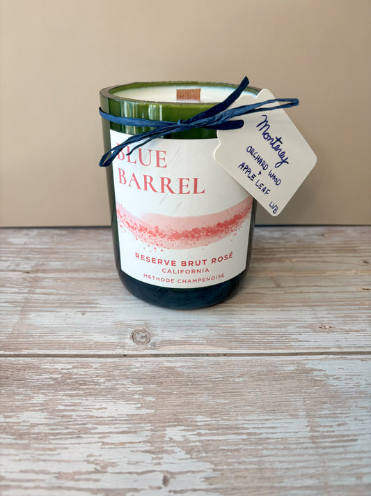 Monterey -- Orchard Wood + Apple Leaf Soy Woodwick Candle