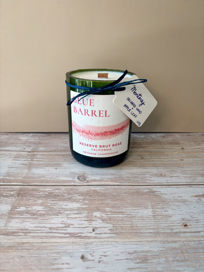 Monterey -- Orchard Wood + Apple Leaf Soy Woodwick Candle