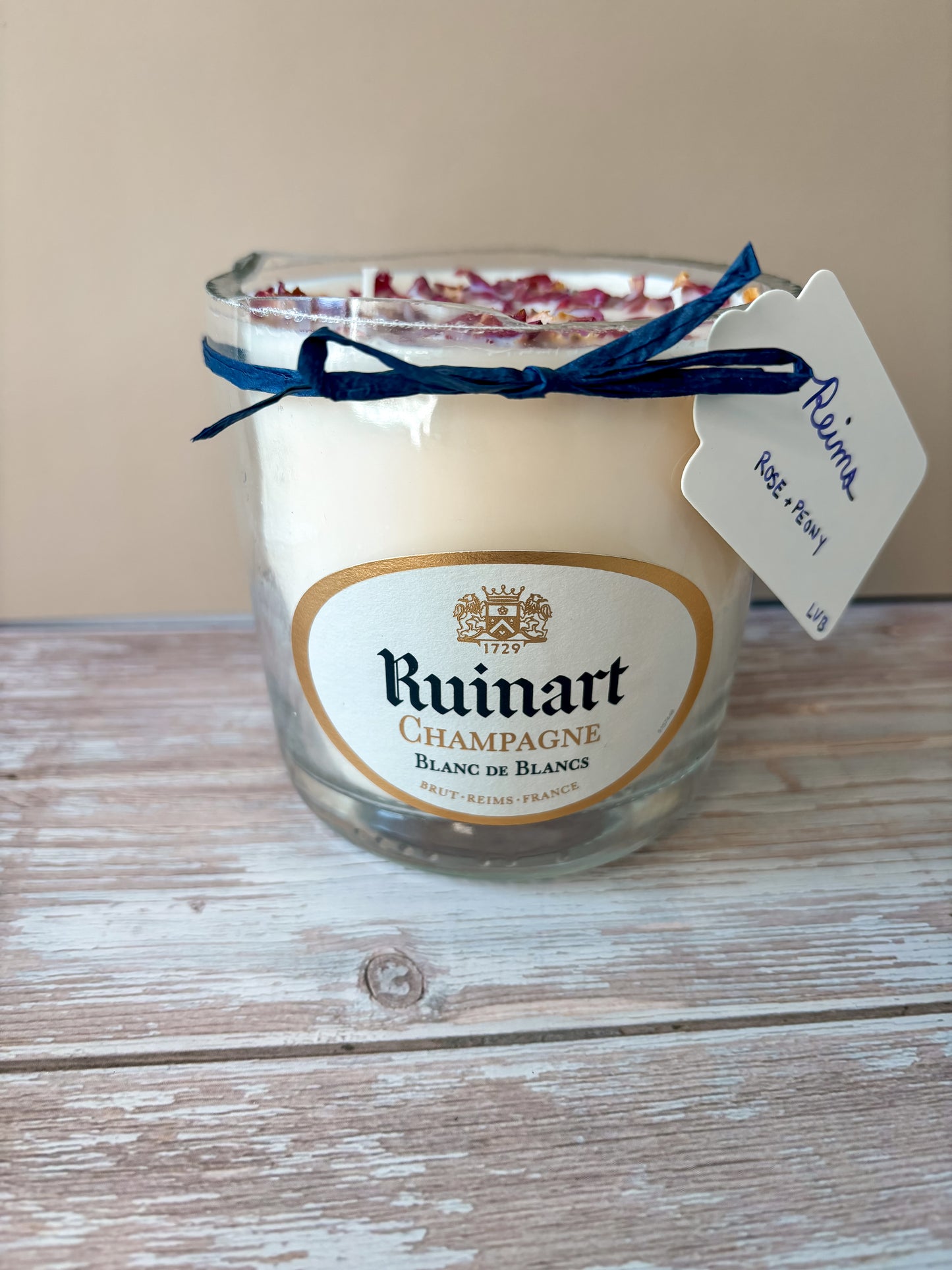 Reims -- Rose + Peony Double Wick Soy Candle