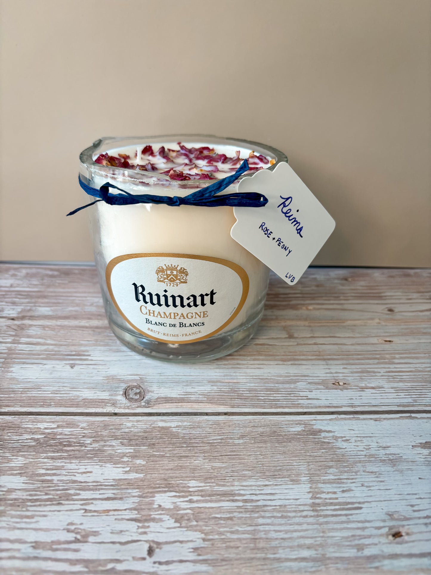 Reims -- Rose + Peony Double Wick Soy Candle