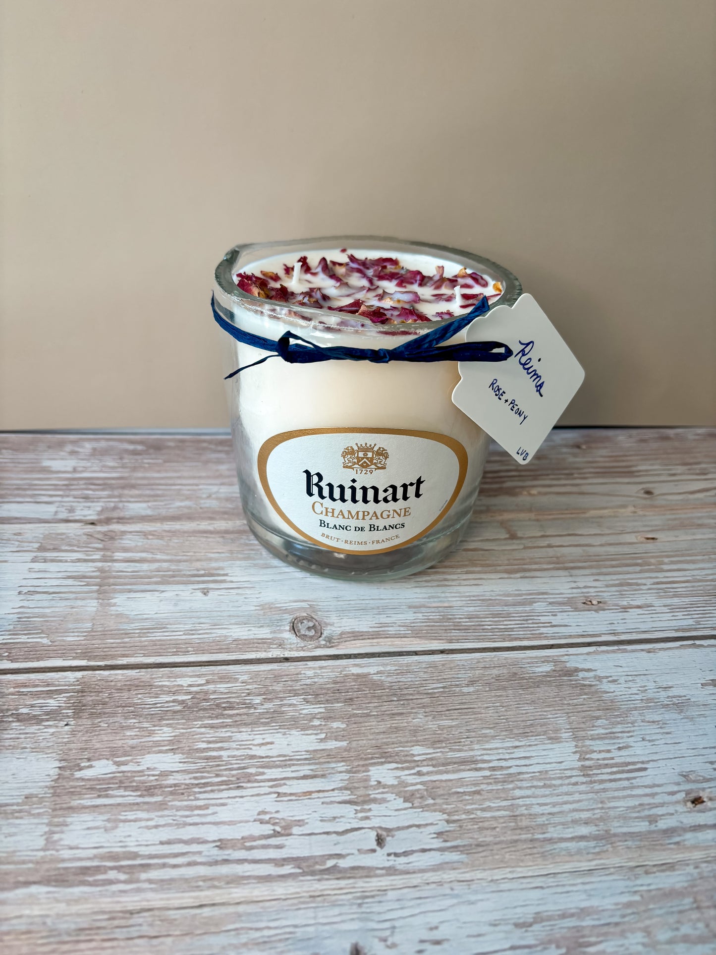 Reims -- Rose + Peony Double Wick Soy Candle