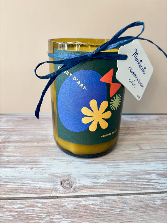Montecito -- California Blossoms + Cirtus Soy Candle