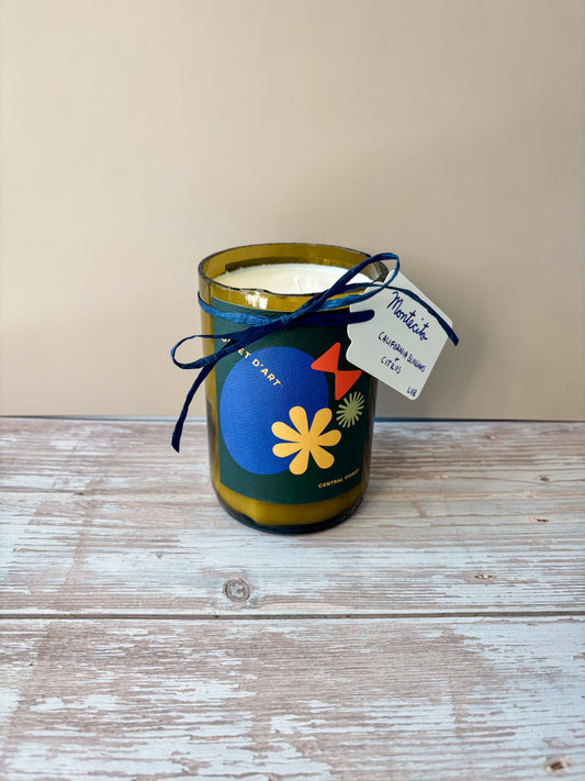 Montecito -- California Blossoms + Cirtus Soy Candle