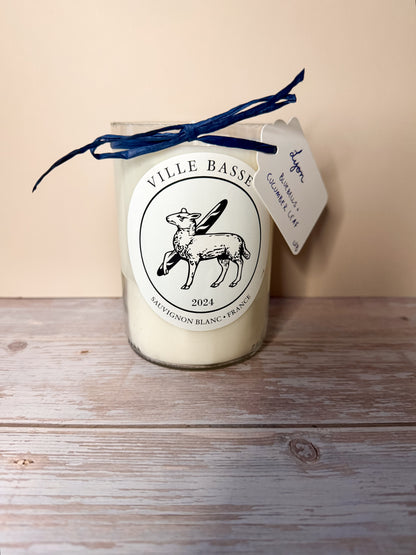 Lyon -- Bluebells + Cucumber Leaf Soy Candle