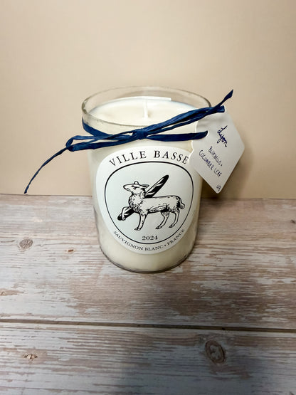 Lyon -- Bluebells + Cucumber Leaf Soy Candle