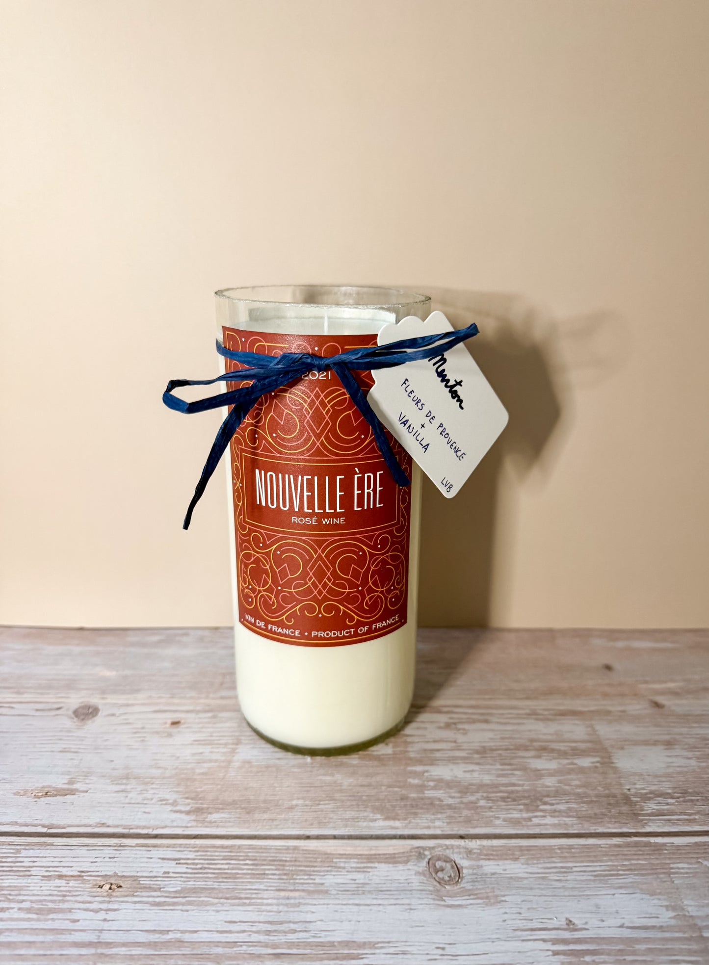 Menton -- Fleurs de Provence + Vanilla Soy Candle