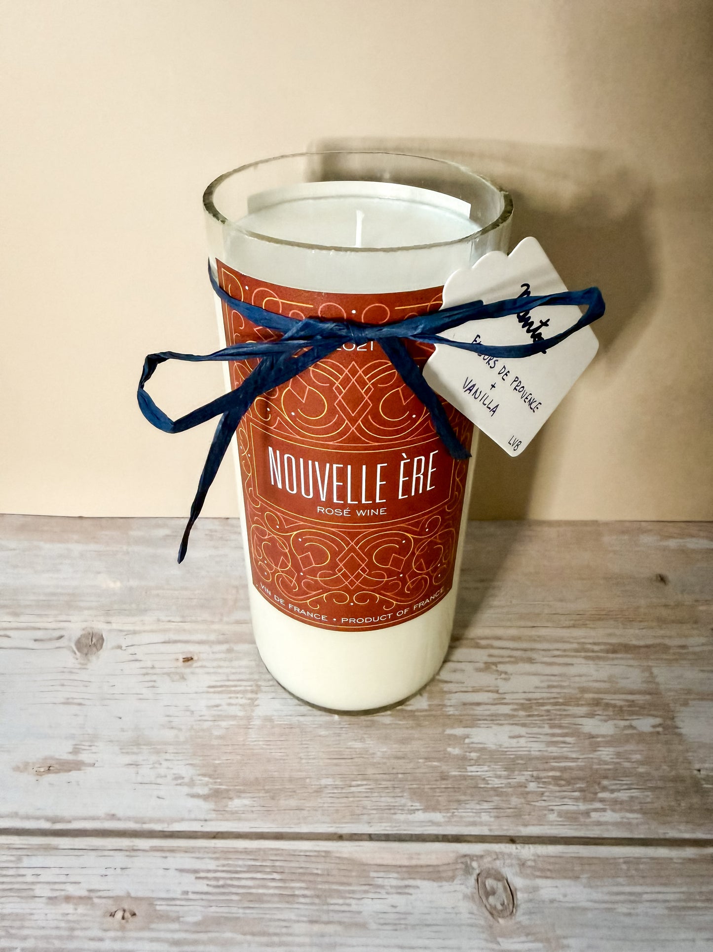 Menton -- Fleurs de Provence + Vanilla Soy Candle
