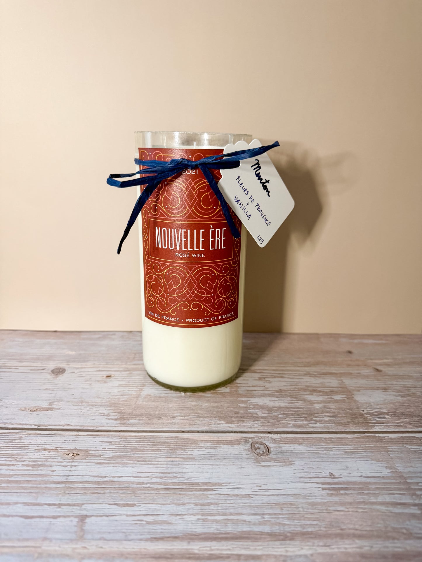Menton -- Fleurs de Provence + Vanilla Soy Candle