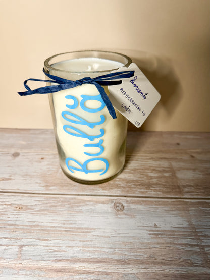 Sorrento -- Mediterranean Fig + Linen Soy Candle