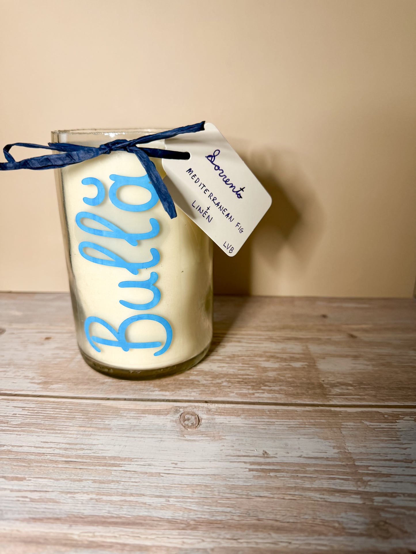 Sorrento -- Mediterranean Fig + Linen Soy Candle
