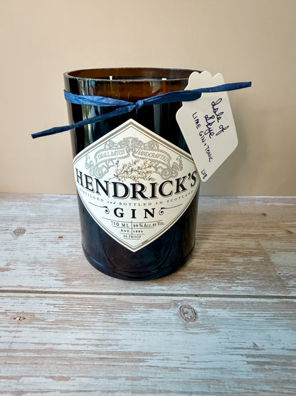 Isle of Skye -- Lime Gin and Tonic Double Wick Soy Candle