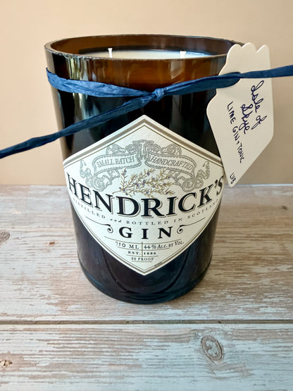 Isle of Skye -- Lime Gin and Tonic Double Wick Soy Candle