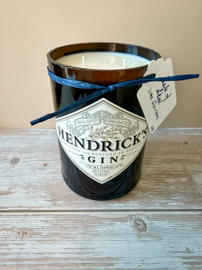 Isle of Skye -- Lime Gin and Tonic Double Wick Soy Candle