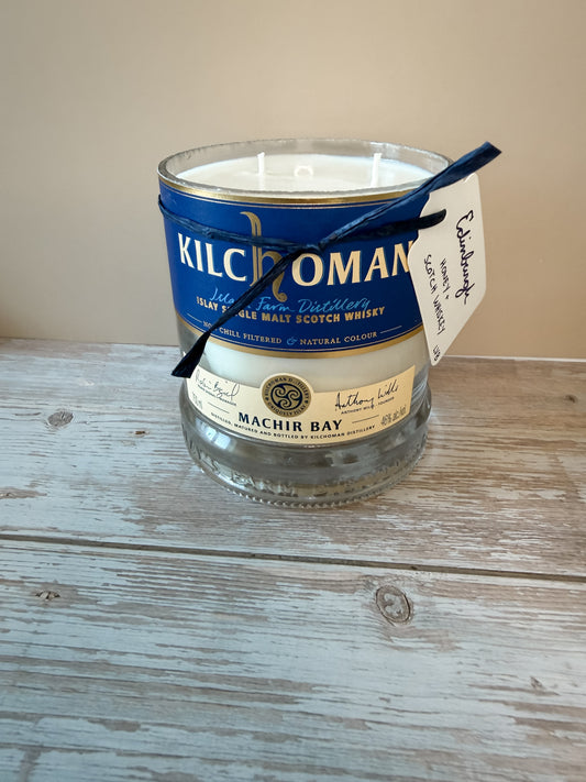 Edinburgh -- Honey + Scotch Whisky Double Wick Soy Candle