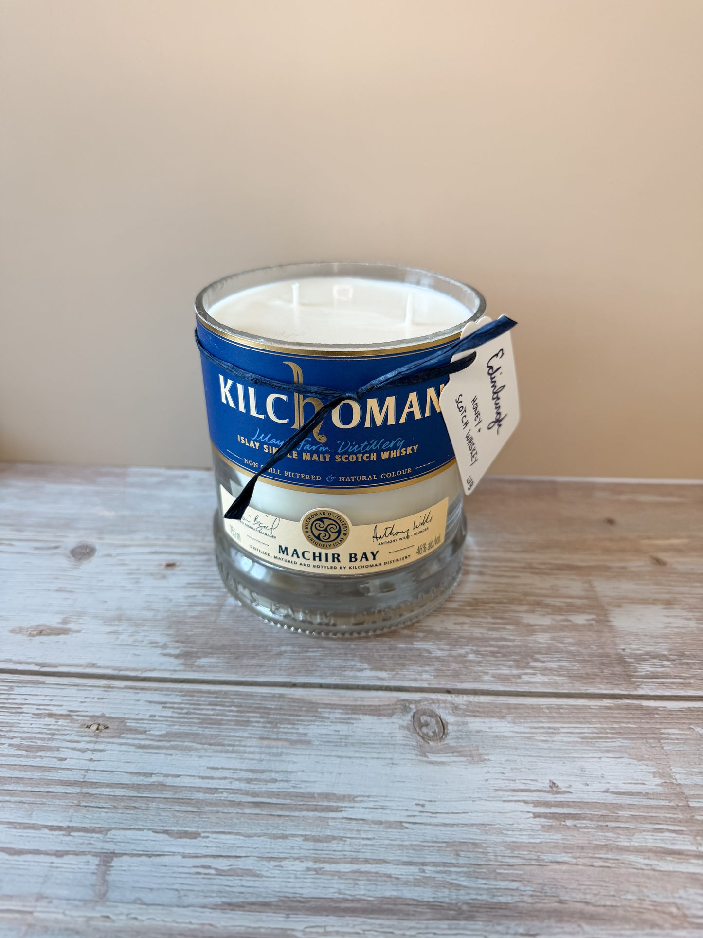 Edinburgh -- Honey + Scotch Whisky Double Wick Soy Candle