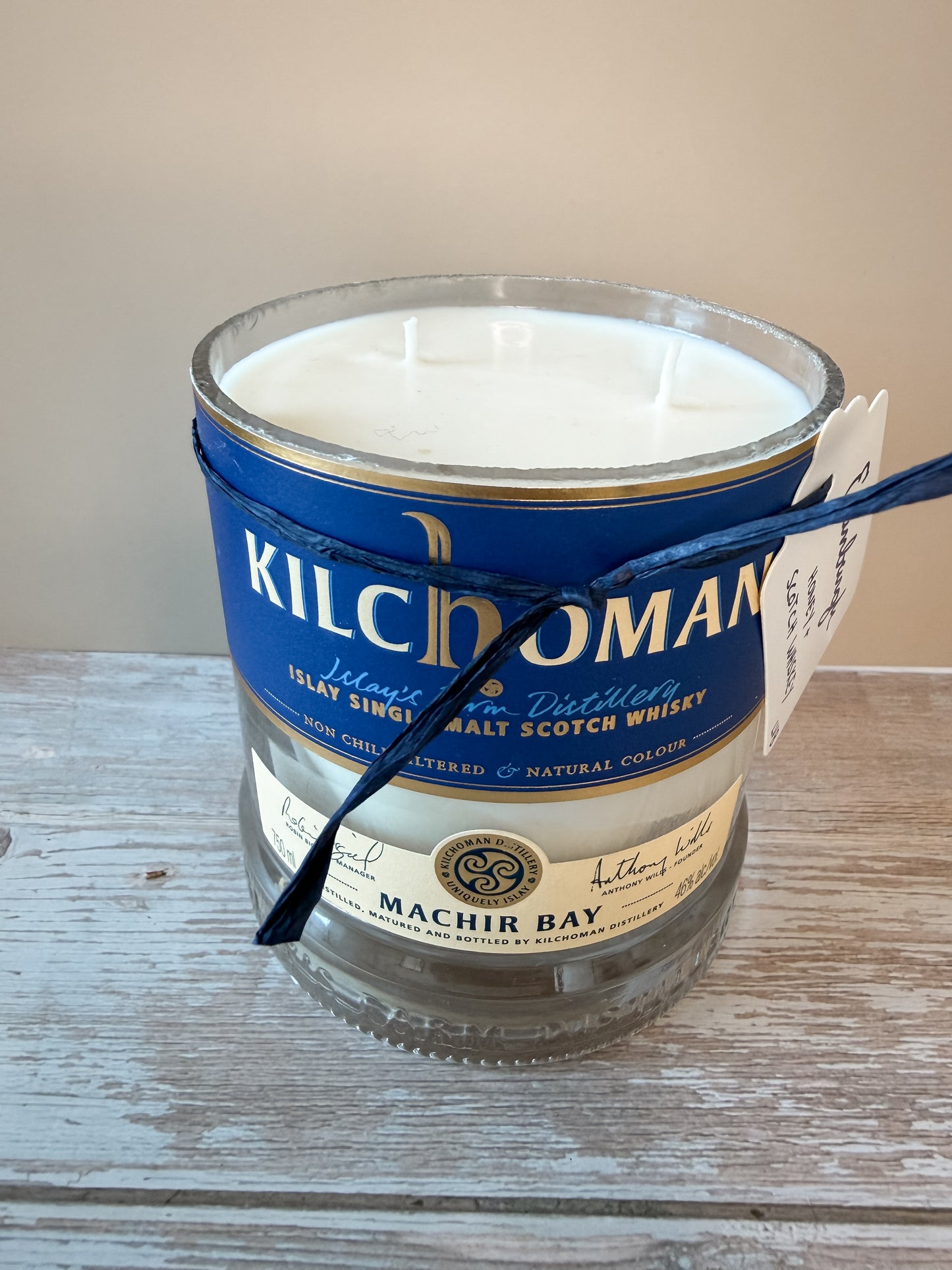 Edinburgh -- Honey + Scotch Whisky Double Wick Soy Candle