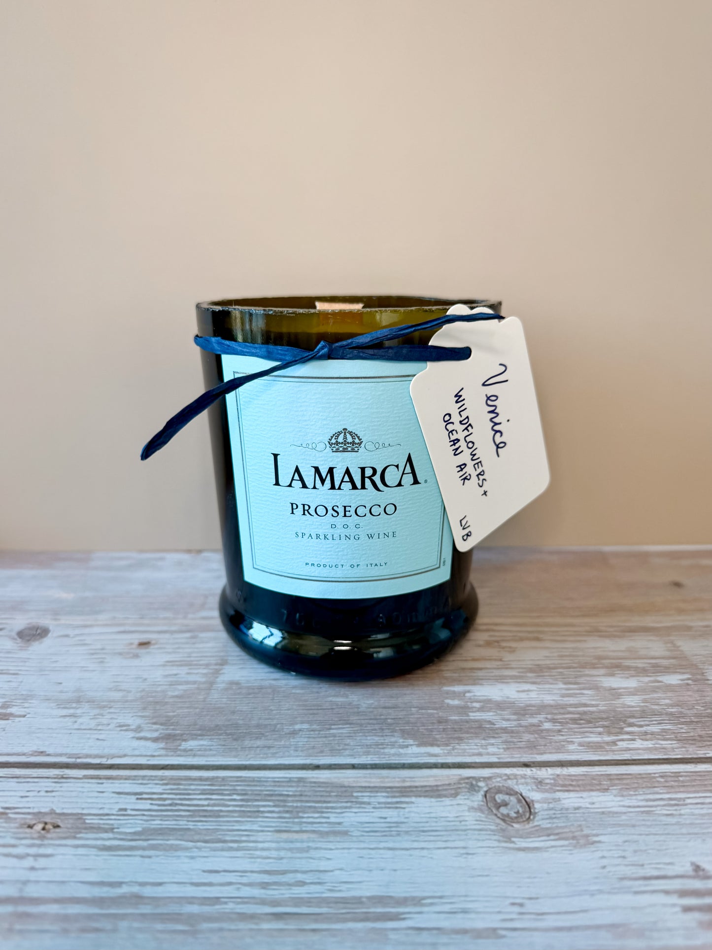 Venice -- Wildflowers + Ocean Air Soy Woodwick Candle