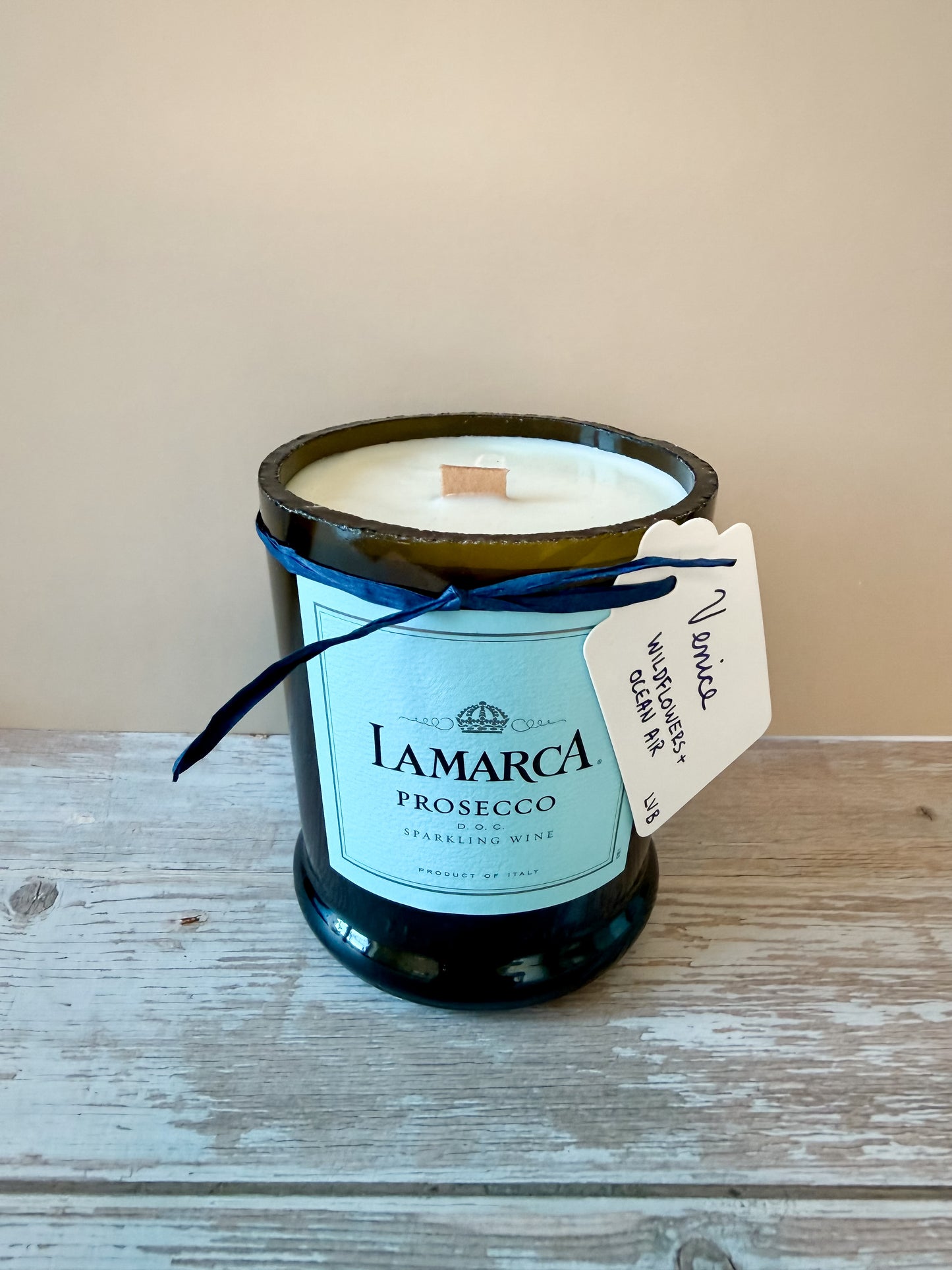 Venice -- Wildflowers + Ocean Air Soy Woodwick Candle